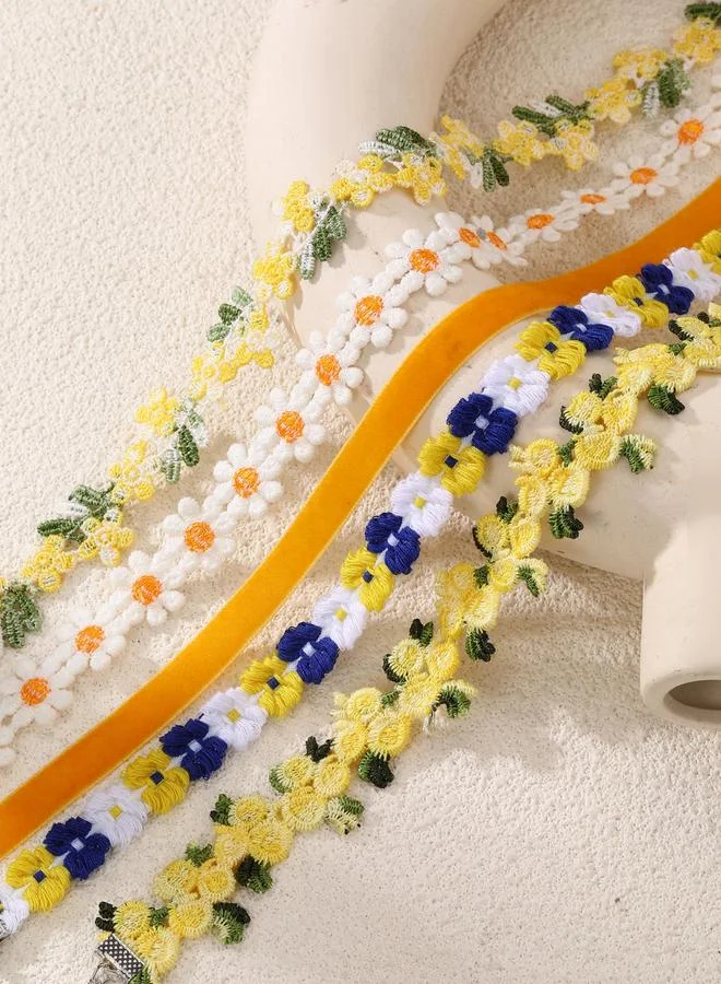 تايك تو طقم 5 قطع عقود شوكر بزهور